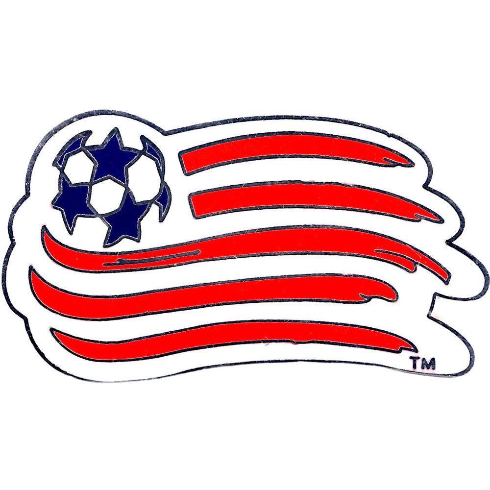 New England Revolution 1996 Vintage Logo MLS Pin *NEW*